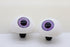 45mm Domed Puppet Eyes with Cabachon Iris - ORCHID - FurriFingers